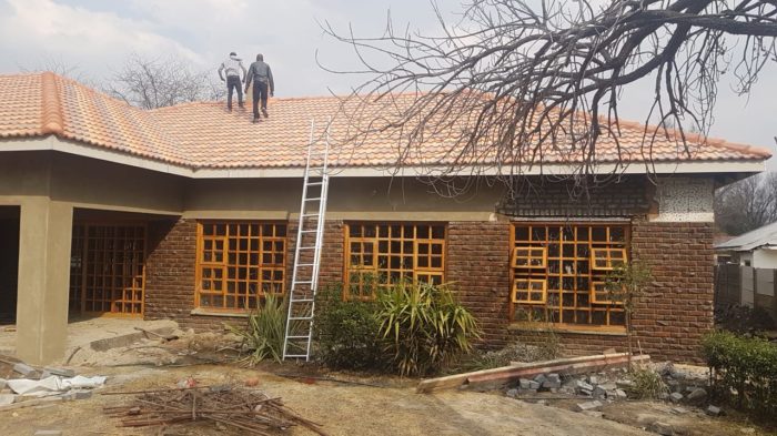 Complete Re-roof with concrete tiles,