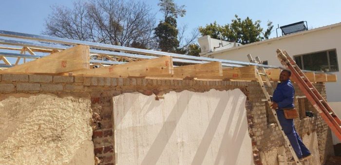 pine rafters