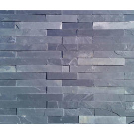 African blue slate riven cladding