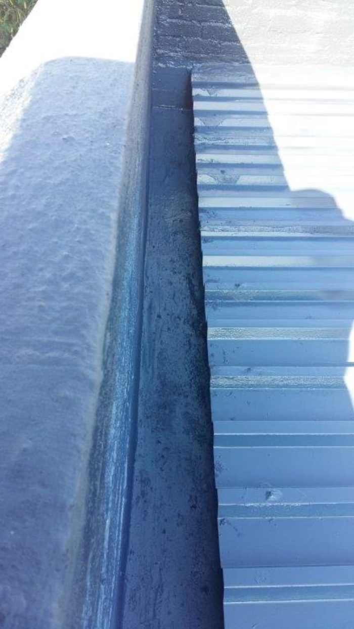 waterproofing by means of airless spray system