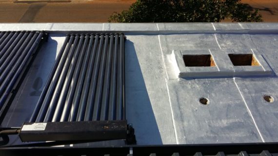 Torch on waterproofing